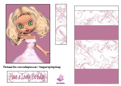 Demi Easel Card
