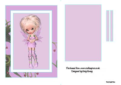 Lissie Fairy Flip Card Sheet