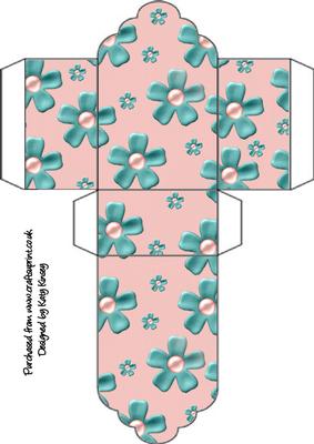 Flower Power Tag Gift Box
