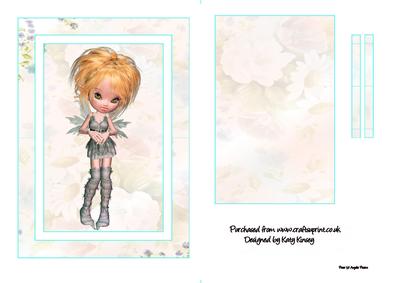 Chamomile Fairy Flip Card Sheet