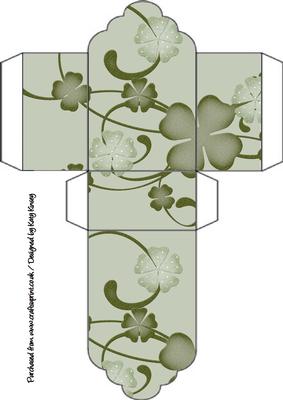 Lucky Clover Tag Gift Box