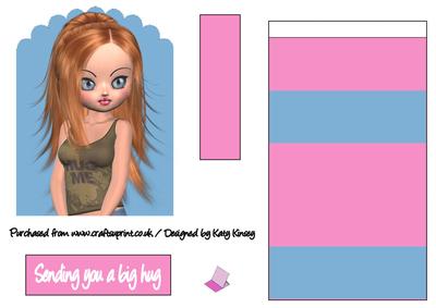 Sending You a Big Hug Easel Card