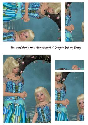 Mum and Daughter Pyramage Sheet