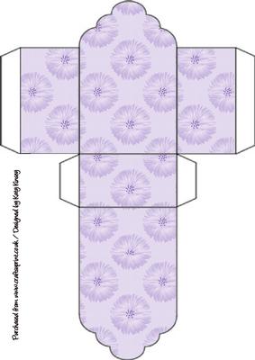 Cornflower in Lilac Tag Gift Box