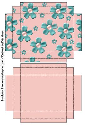 Flower Power Gift Box with Lid