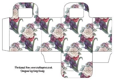 Floral Bouquet Gift Bag
