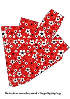 Daisy Dots in Red Icicle Gift Box