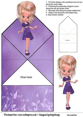 Zelda Pop Up Spring Card
