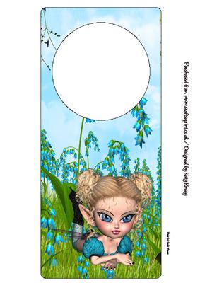 Meadow Fairy Door Hanger