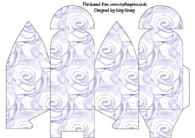 Soft Lilac Roses Truffle Gift Box