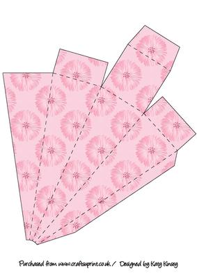 Cornflower in Pink Icicle Gift Box