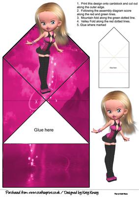 Shanice Pop Up Spring Card