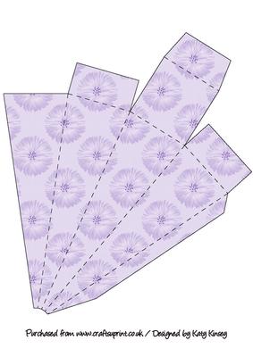 Cornflower in Lilac Icicle Gift Box