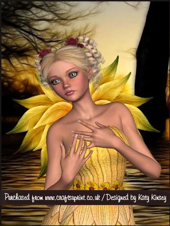 Fairy Sunset A5 Pyramage Card Kit