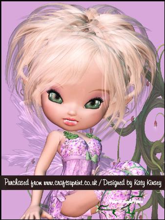 Lissie Fairy A5 Pyramage Card Kit