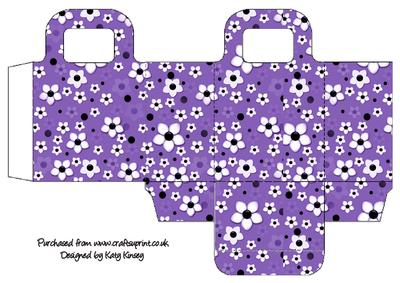 Daisy Daisy in Purple Gift Bag