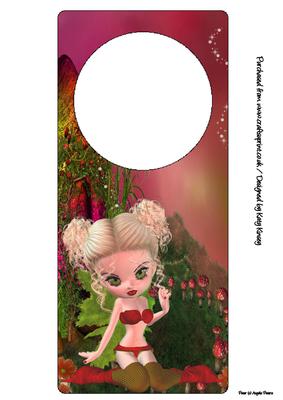 Stephanie Fairy Door Hanger