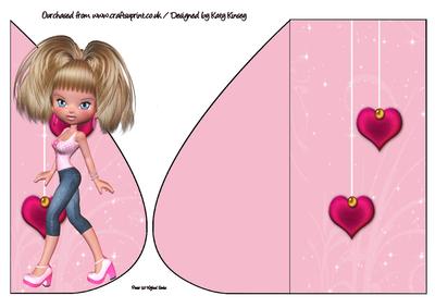 Chloe Teardrop Card