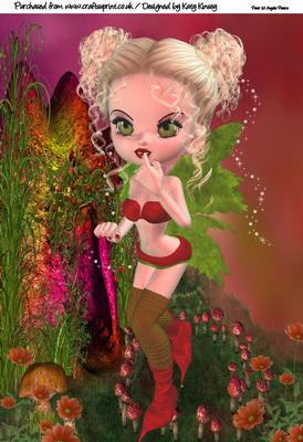 Stephanie Fairy A4 Topper #1