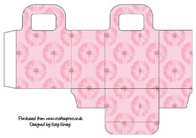 Cornflower in Pink Gift Bag