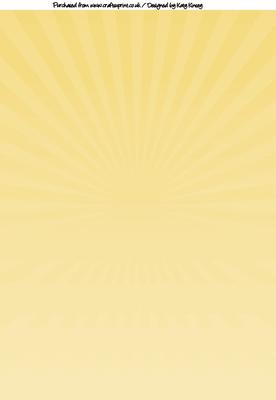 Sunburst #2 Backing Paper in Yellow