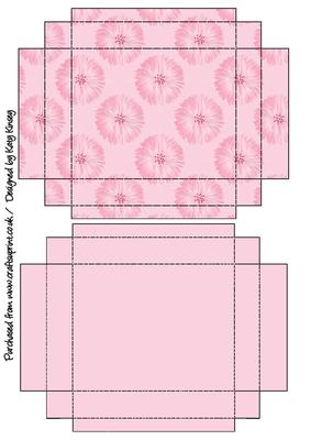 Cornflower in Pink Gift Box with Lid