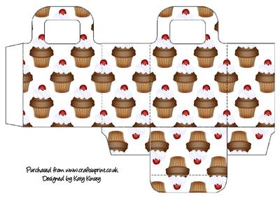 Chocolate Cupcakes Gift Bag