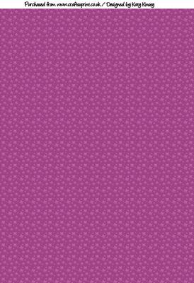 Stars Backing Paper in Purple