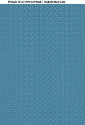 Stars Backing Paper in Blue