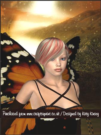 The Moth Fairy A5 Pyramage Card Kit
