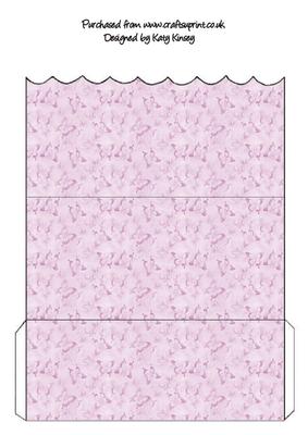 Pink Butterflies Money Gift Wallet