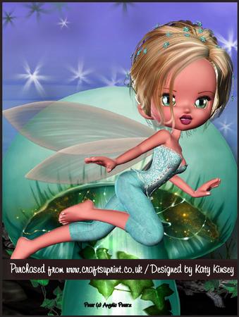 Brigid Fairy A4 Pyramage Card Kit