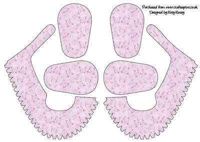 Pink Butterflies 3D Baby Shoes