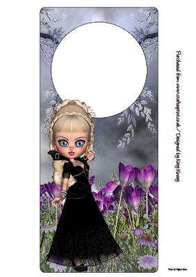 Princess Perla Door Hanger