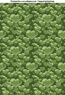 Hale and Hearty Backing Paper in Green