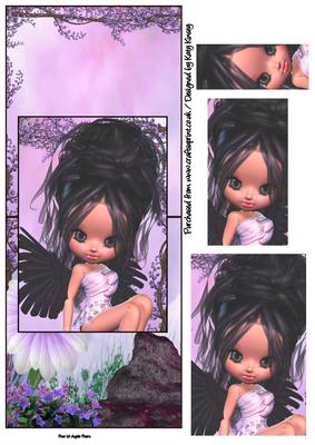 Anastasia Fairy Over the Edge Card