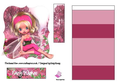 Emilia Fairy Easel Card