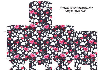 Love My Dog Tall Slim Gift Box