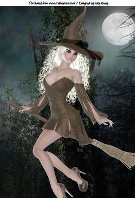 Night Rider in Blonde A4 Card Topper