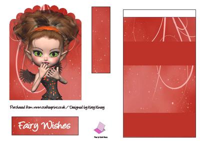 Linzi Fairy Easel Card