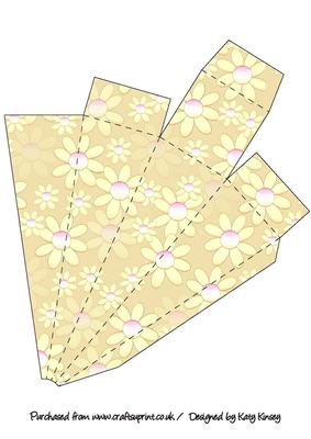 Yellow Daisies Icicle Gift Box
