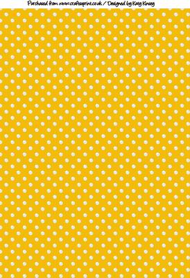 Pearls on Canvas Backing Paper in Yellow