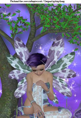 Fairy Thoughts A4 Card Topper
