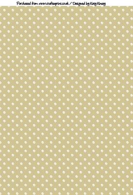 Pearls on Canvas Backing Paper in Sage Green