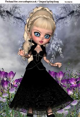 Princess Perla A4 Topper