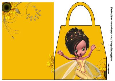 Julianna Fairy Handbag Card