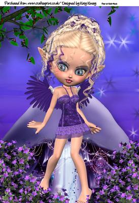 Sydni Fairy A4 Topper 2