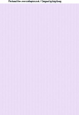 Starlight and Stripes Backing Paper in Lilac