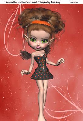 Linzi Fairy A4 Topper