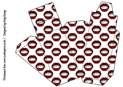 Vampires Kiss Cake Slice Gift Box